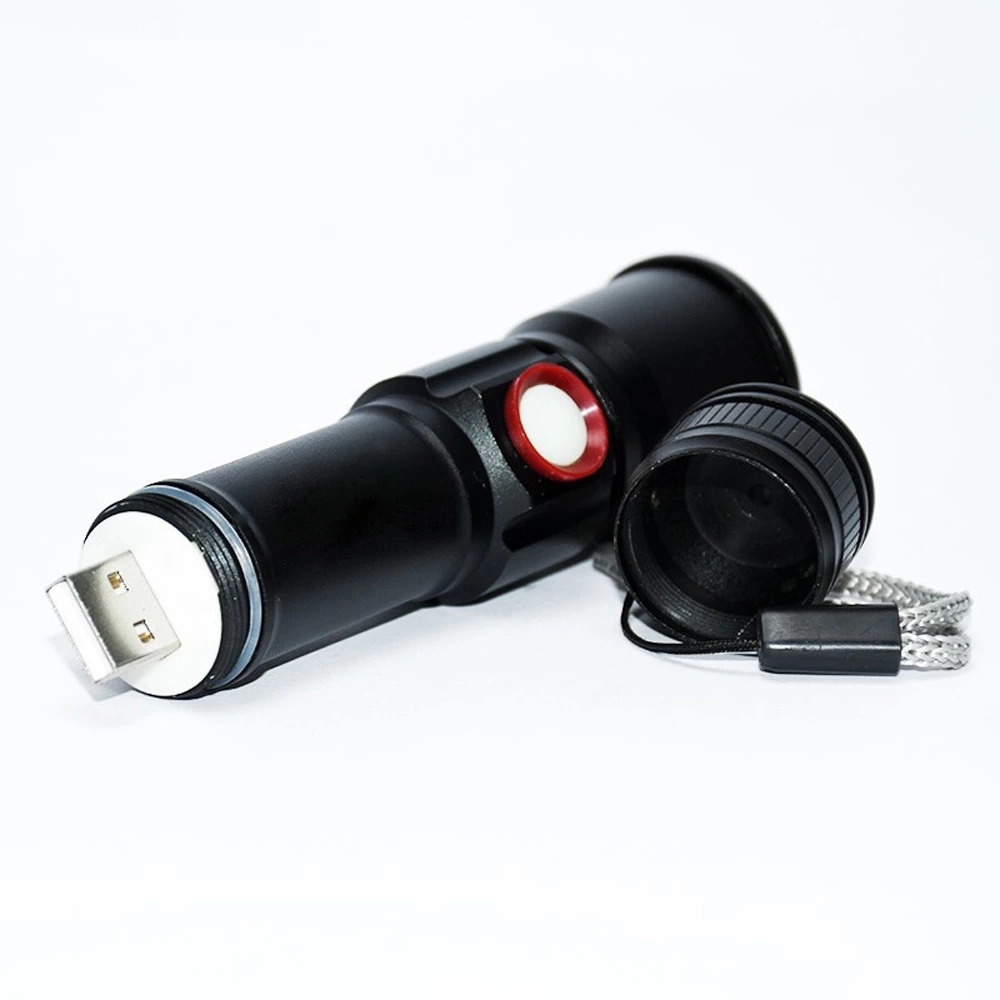 Xml-2 Led 1.000 Lümen  Usb Şarjlı El Feneri  Wt-611 ( Lisinya )