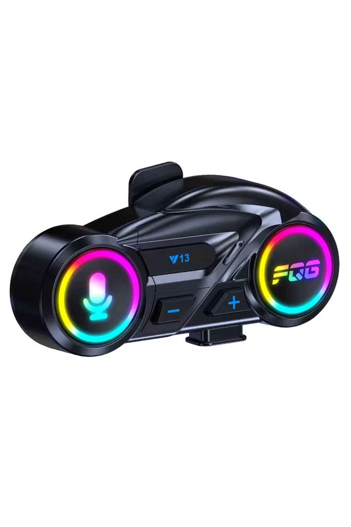Y13 Motor Kask Kulaklık Rgb Modlu Radyolu Motosiklet Kulaklık 5.3 Bluetooth Intercom ( Lisinya )