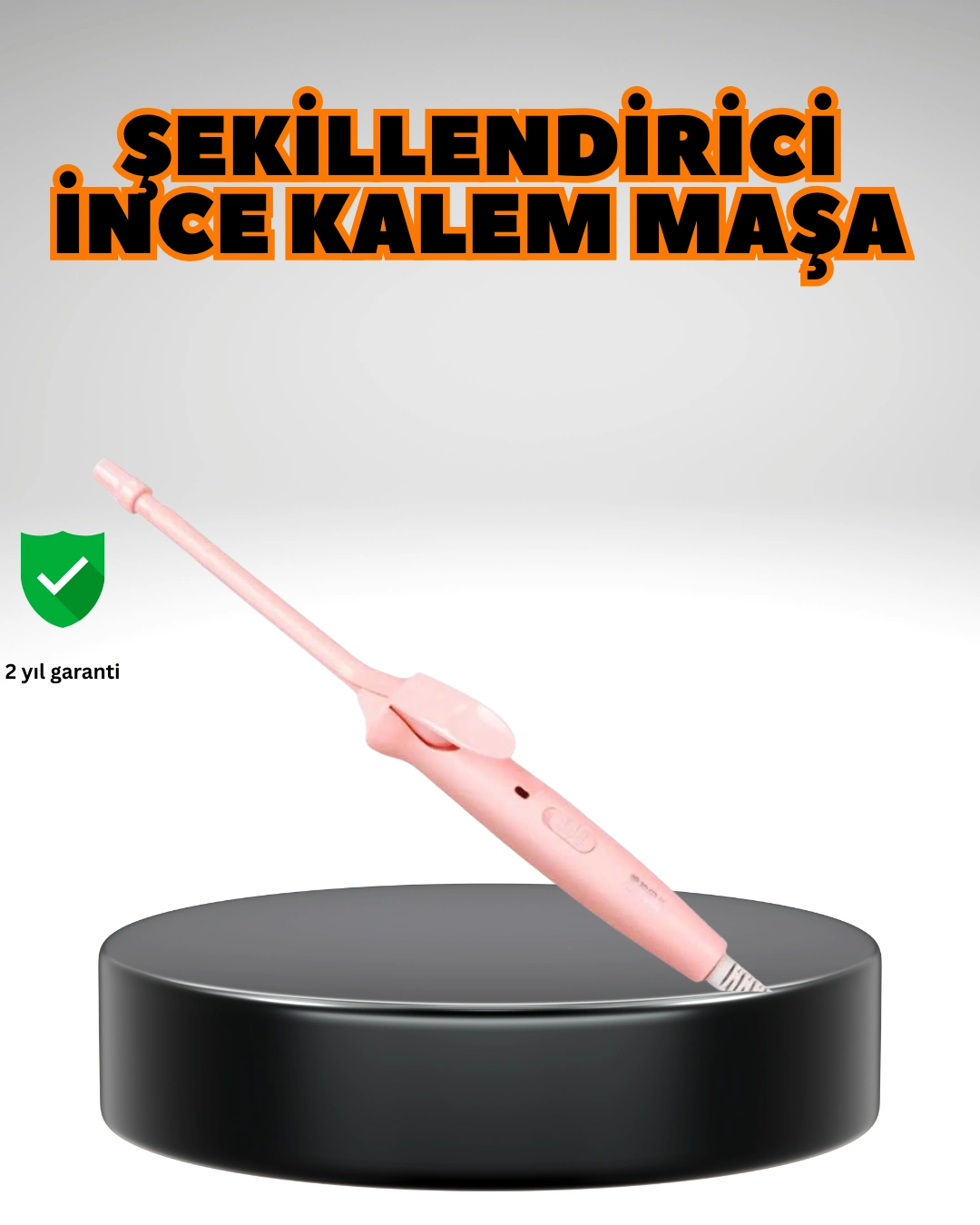 Yanma Önleyici Uçlu Profesyonel Saç Bukle Maşası ( Lisinya )