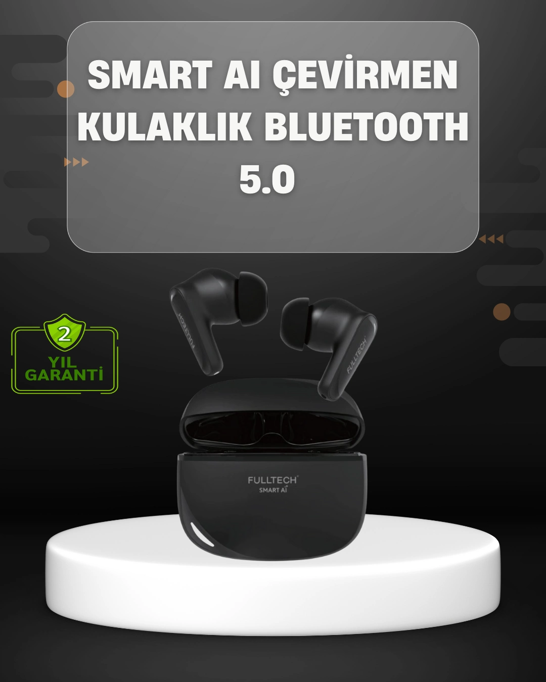 Yapay Zeka Destekli Bluetooth Kulaklık Anlık Çeviri Ve Gürültü Engelleme ( Lisinya )