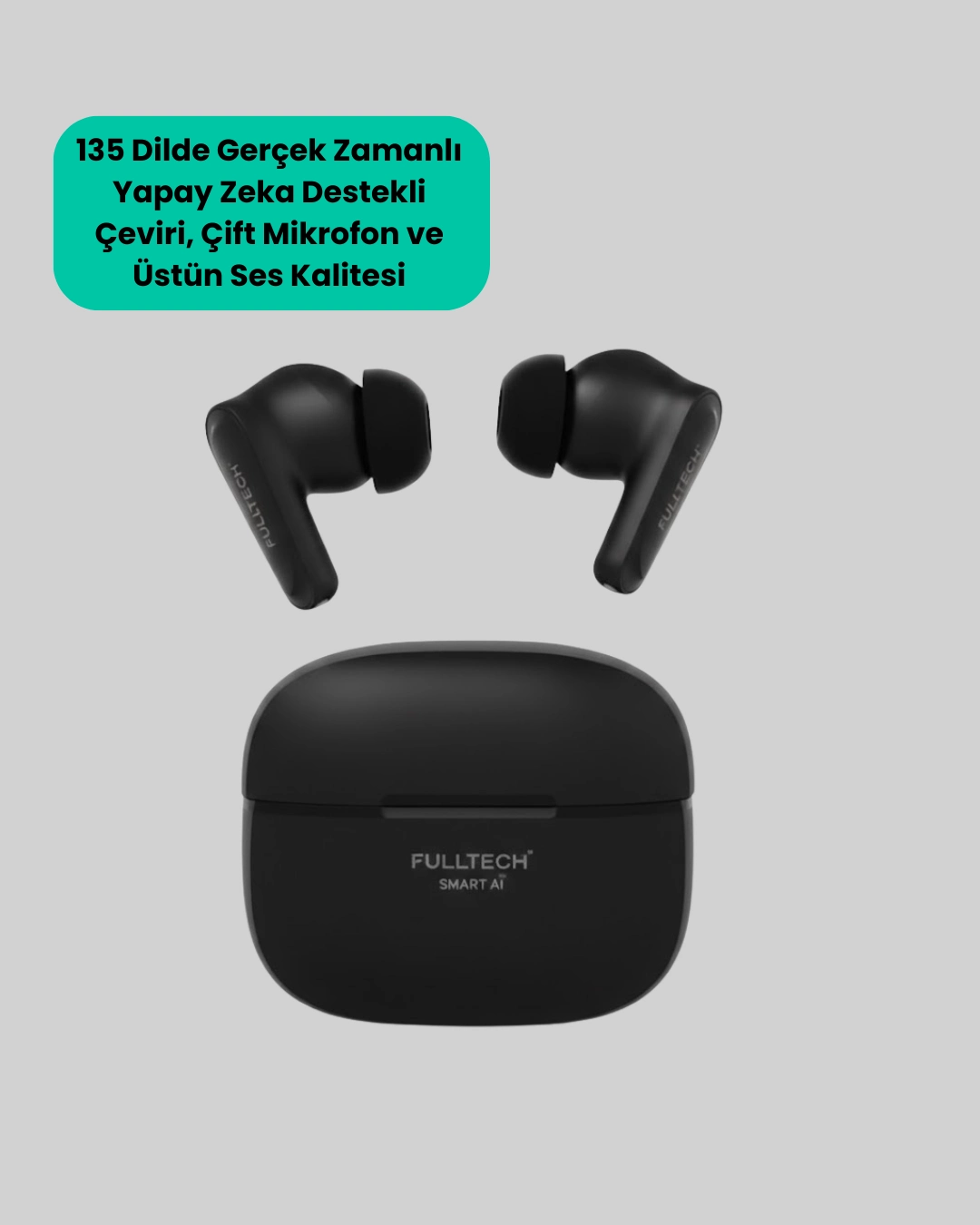 Yapay Zeka Destekli Bluetooth Kulaklık Anlık Çeviri Ve Gürültü Engelleme ( Lisinya )