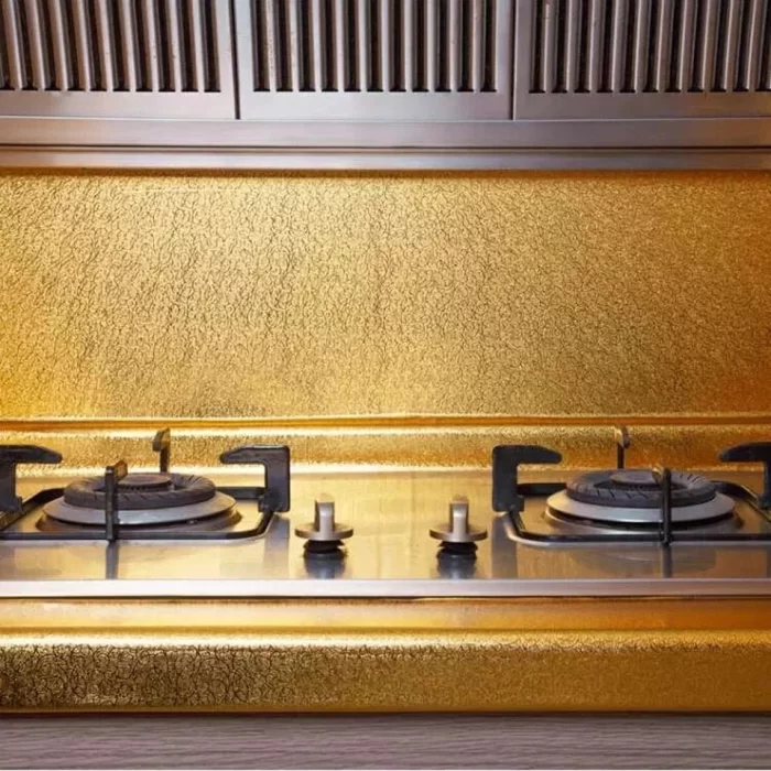 Yapışkanlı Gold Mutfak Tezgah Folyosu ( Lisinya ) Yapışkanlı Gold Mutfak Tezgah Folyosu ( Lisinya )