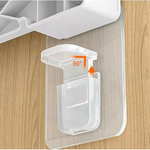 Yapışkanlı Raf Tutucu Seti 4 Adet ( Lisinya ) Yapışkanlı Raf Tutucu Seti 4 Adet ( Lisinya )