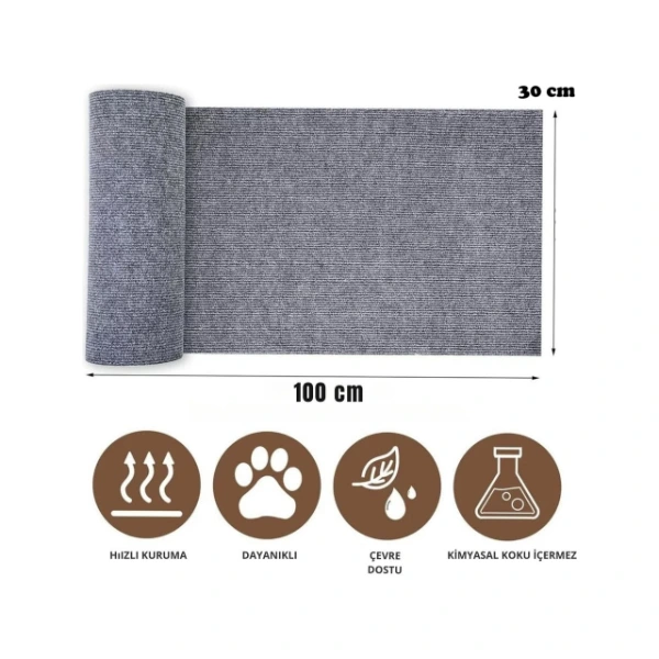 Yapıştırılabilir Kedi Tırmalama Matı ( Lisinya ) Yapıştırılabilir Kedi Tırmalama Matı ( Lisinya )