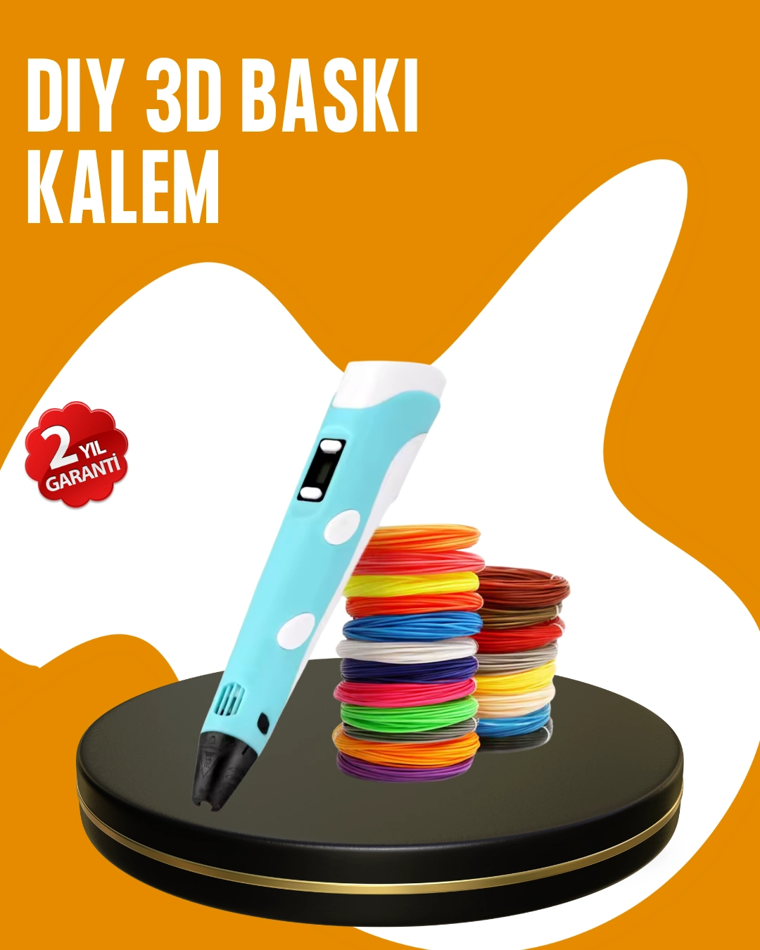 Yaratıcı Çizim Ve Modelleme İçin Profesyonel 3d Yazıcı Kalem ( Lisinya )