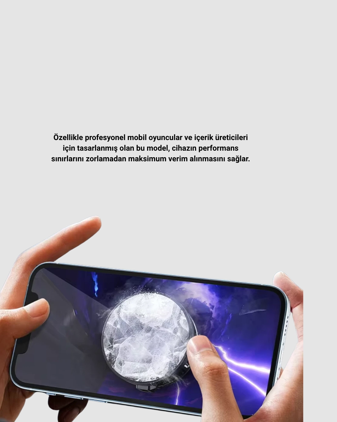 Yarı İletken Telefon Soğutucu Hızlı Soğutma Ve Sessiz Performanslı ( Lisinya )