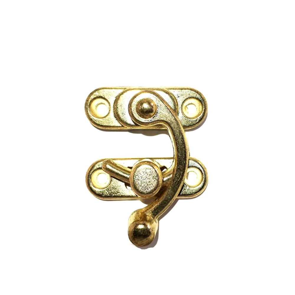 Yay Gözü, Ahşap Kutu Klipsi - Küçük 28x33 Mm, Sarı, 100 Adet ( Lisinya )