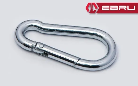 Yaylı Karabina, Çengel, Kanca 5mm - 50 Adet ( Lisinya )