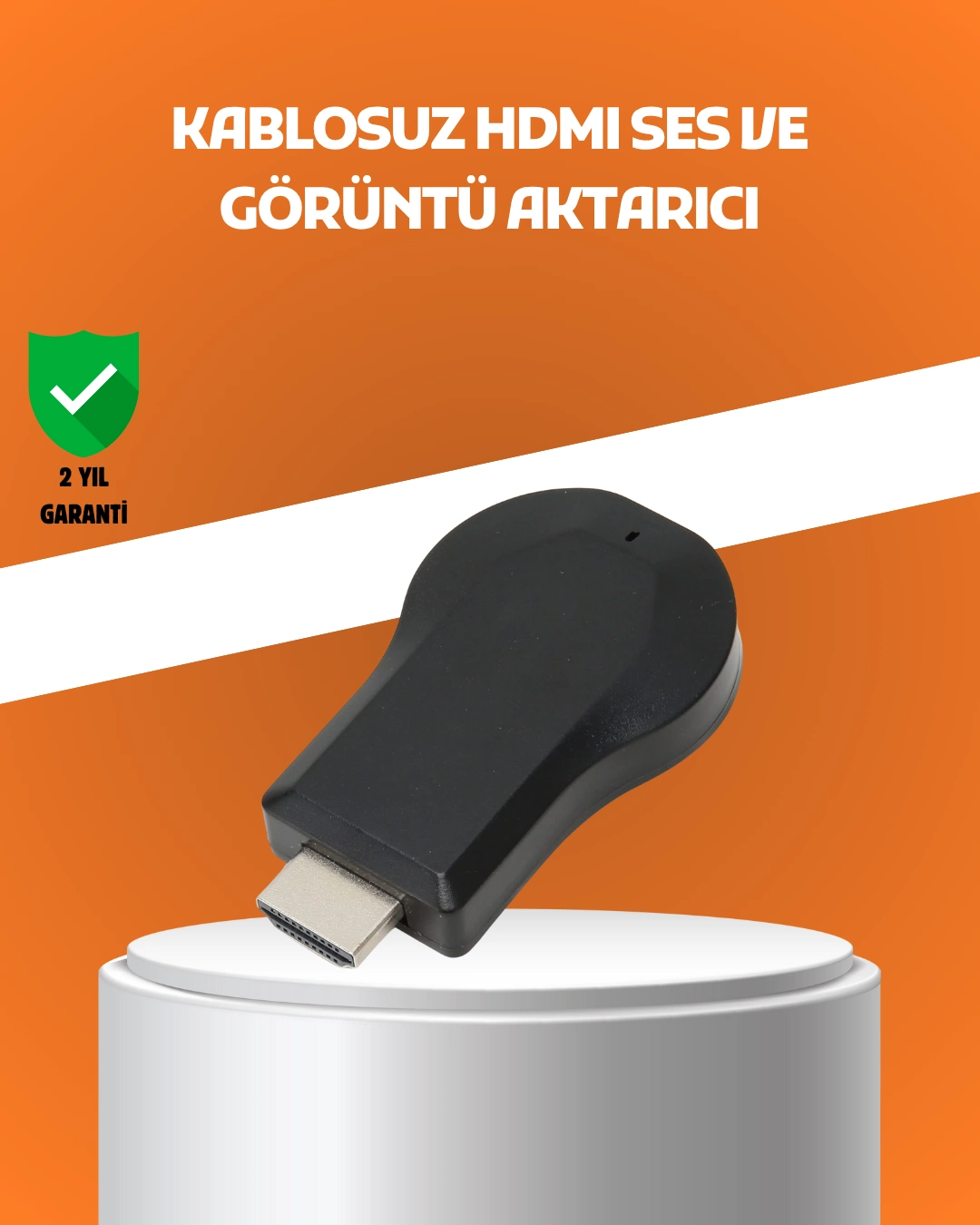 Yazılım Gerektirmeyen Kablosuz Mirroring Adaptörü – 1080p Hd Görüntü Kalitesi ( Lisinya )