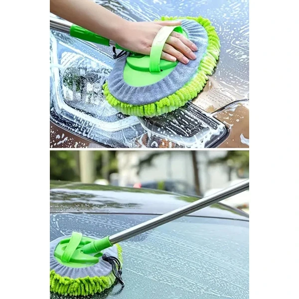 Yedek Bezli Mikrofiber Araba Yıkama Fırçası ( Lisinya ) Yedek Bezli Mikrofiber Araba Yıkama Fırçası ( Lisinya )