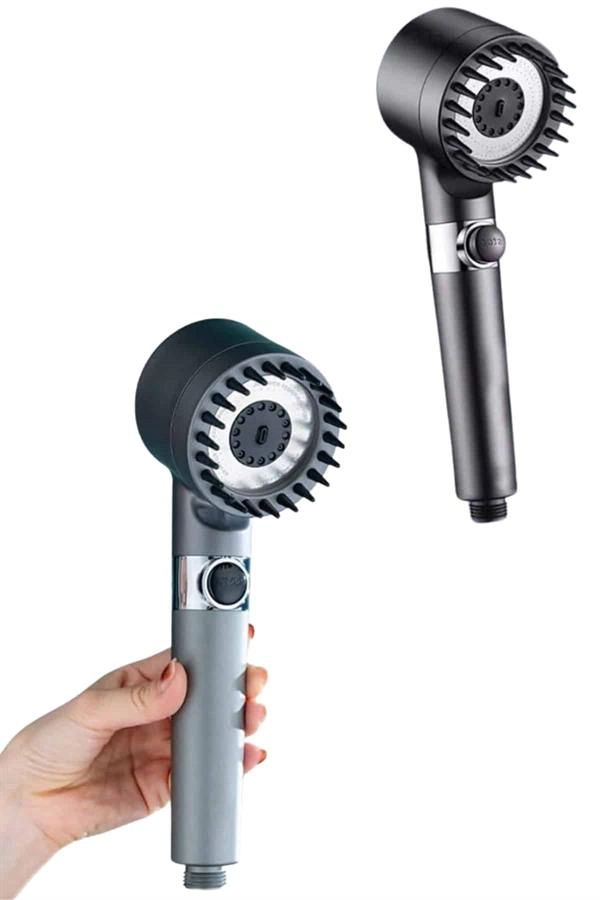 Yeni Masaj Etkili Nesil Filtreli  Duş Başlığı Fıskiyesi Duş Banyo ( Lisinya )