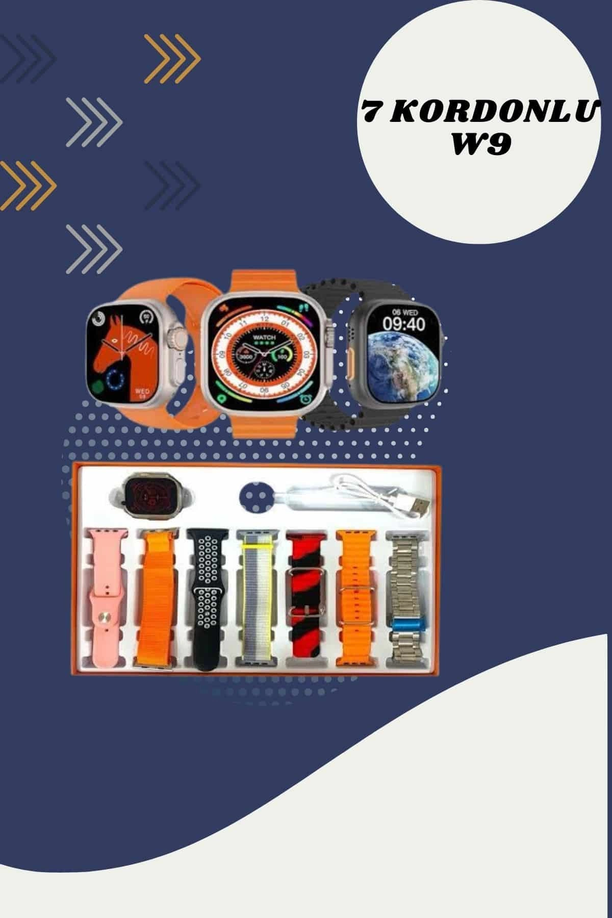 Yeni Model Akıllı Saat Ve Kulaklık Kampanyası Nabızz Ölçer Bluetooth Bağlantılı Uzun Pil Ömrü ( Lisinya )