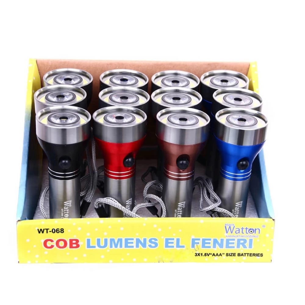 Yeni Model Ledli El Feneri  Wt-068 ( Lisinya )