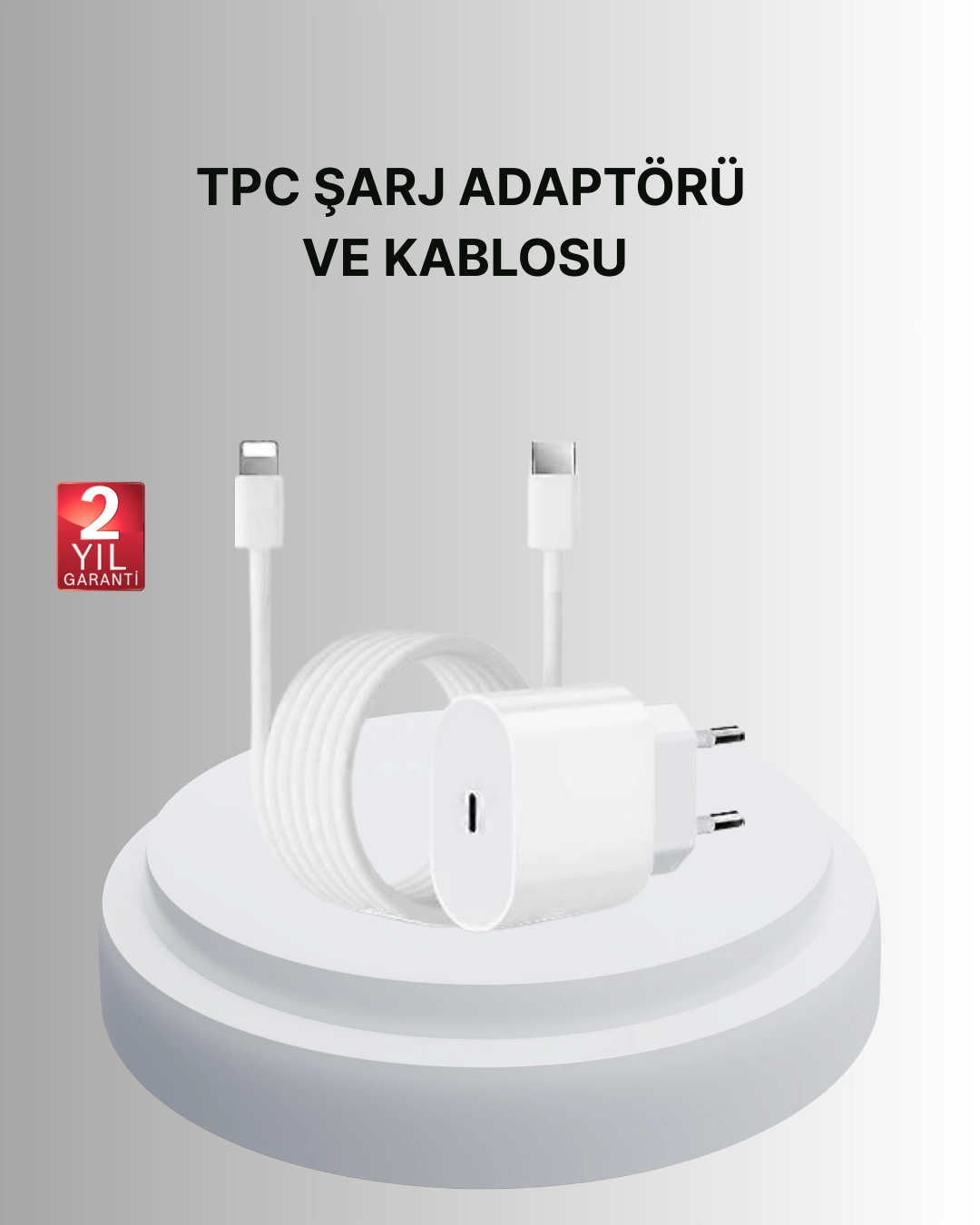 Yeni Nesil 20w Usb-c Hızlı Şarj Cihazı İos Tam Uyumlu ( Lisinya )