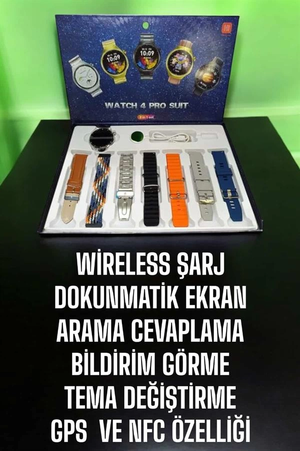 Yeni Nesil Akıllı Saat 2024 Model Uyku Ve Sağlık Takibi Bluetooth Bağlantılı ( Lisinya )