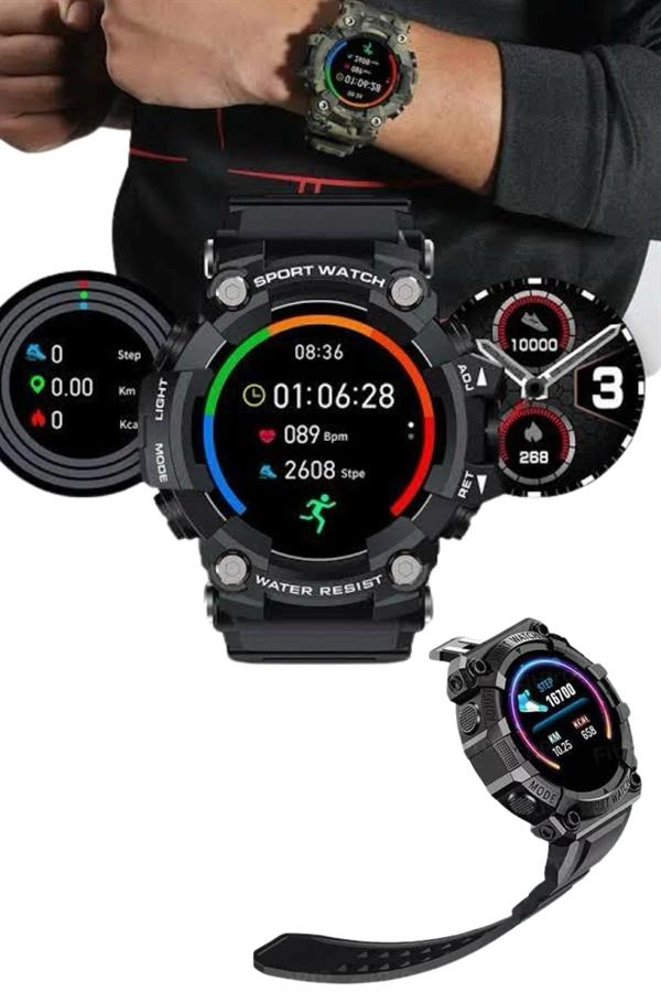 Yeni Nesil Akıllı Saat Bluetooth Bağlantılı Android Ve İos Uyumlu ( Lisinya )