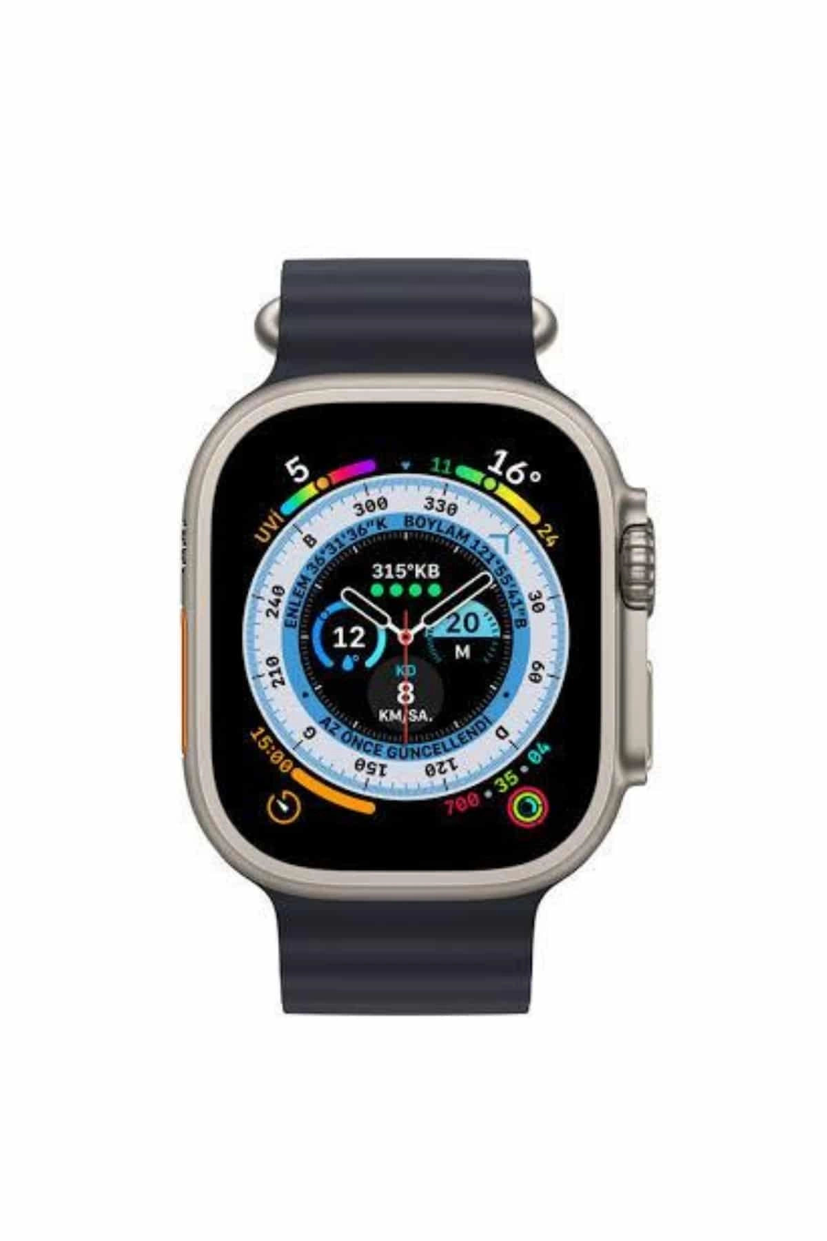 Yeni Nesil Akıllı Saat Müzik Dinleme Bildirim Görme Sesli Asistan Desteği ( Lisinya )