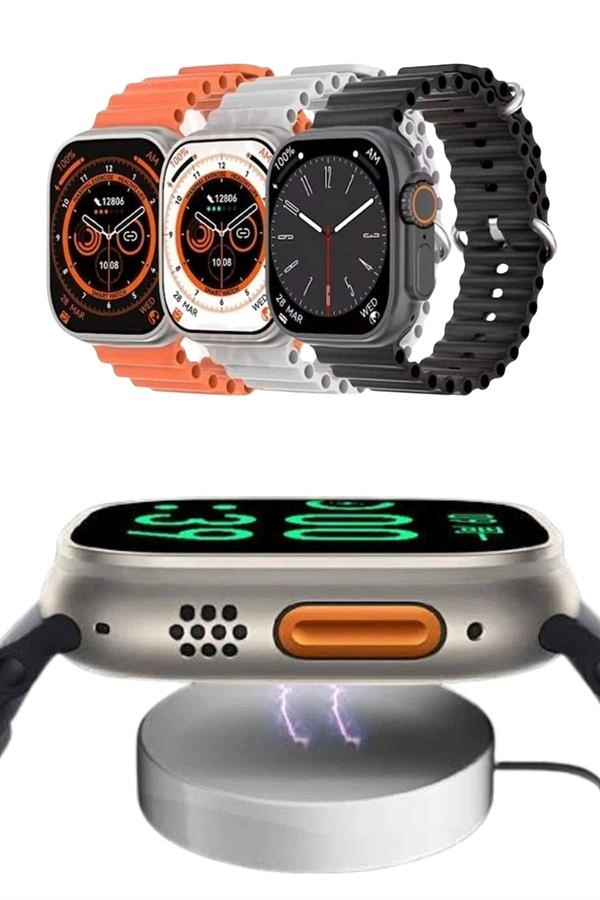 Yeni Nesil Akıllı Saat Uyku Ve Sağlık Takibi Titeşimli Sesli Arama Mesaj Ve Bildirim Görme ( Lisinya )