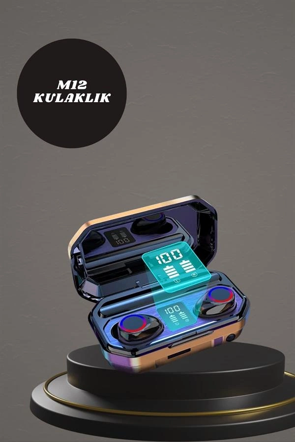 Yeni Nesil Akıllı Saat Ve Bluetooth Kulaklık Kampanyası Dijital Göstergeli Powerbankli ( Lisinya )