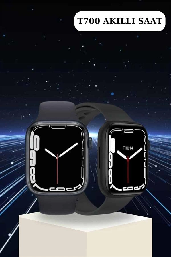 Yeni Nesil Akıllı Saat Ve Kablosuz Kulaklık Kampanyası İkili Set Bluetooth Bağlantılı ( Lisinya )