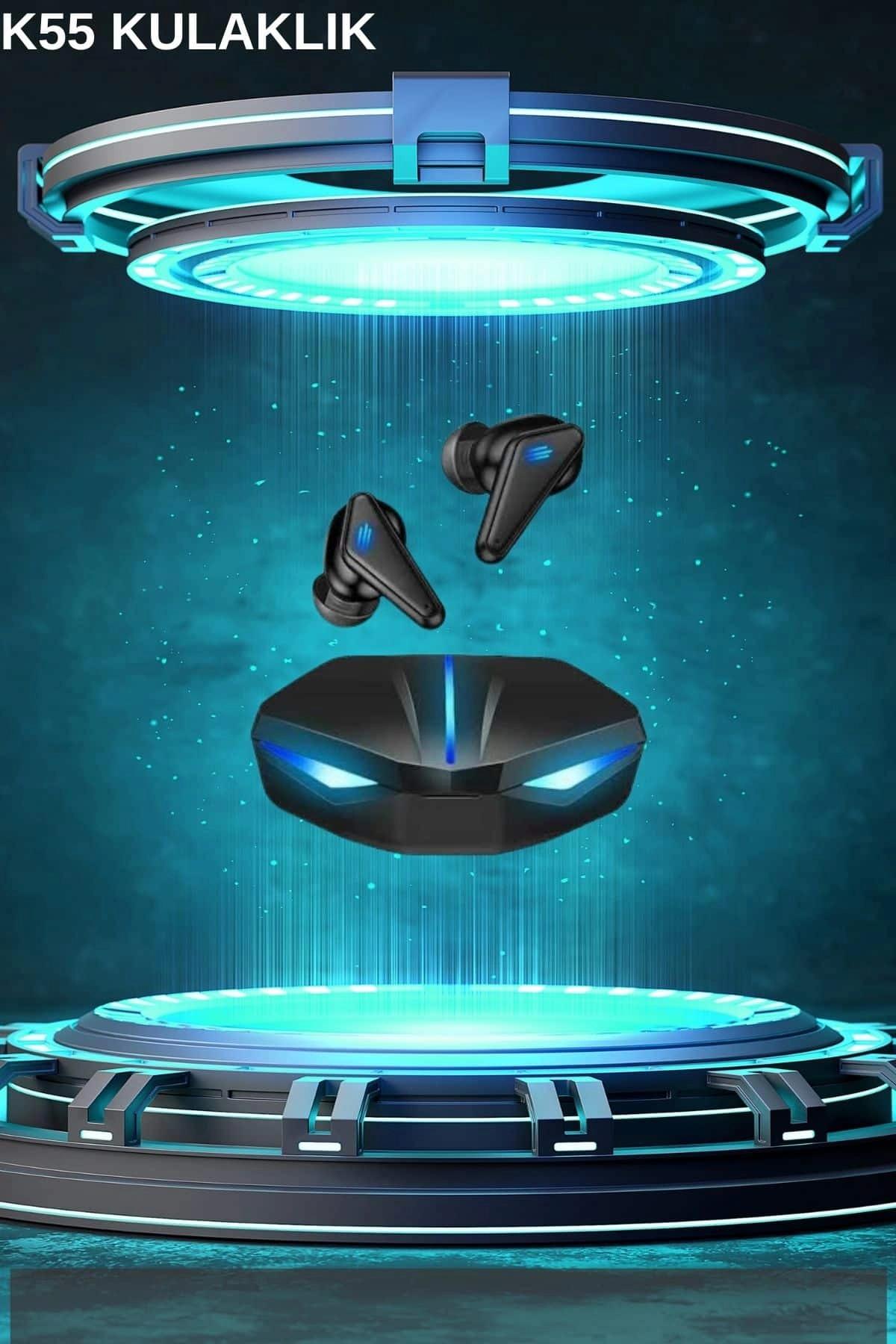 Yeni Nesil Akıllı Saat Ve Kablosuz Kulaklık Kampanyası İkili Set Bluetooth Bağlantılı ( Lisinya )