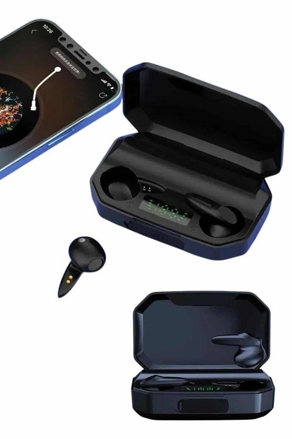 Yeni Nesil Android Ve İos Uyumlu Siyah Profesyonel  Kulaklığı ( Lisinya )