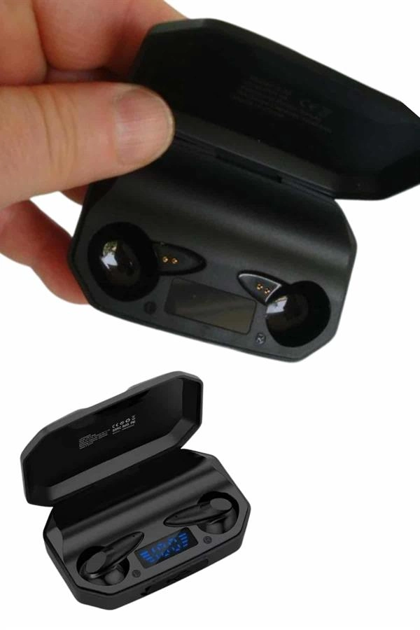 Yeni Nesil Android Ve İos Uyumlu Siyah Profesyonel  Kulaklığı ( Lisinya )