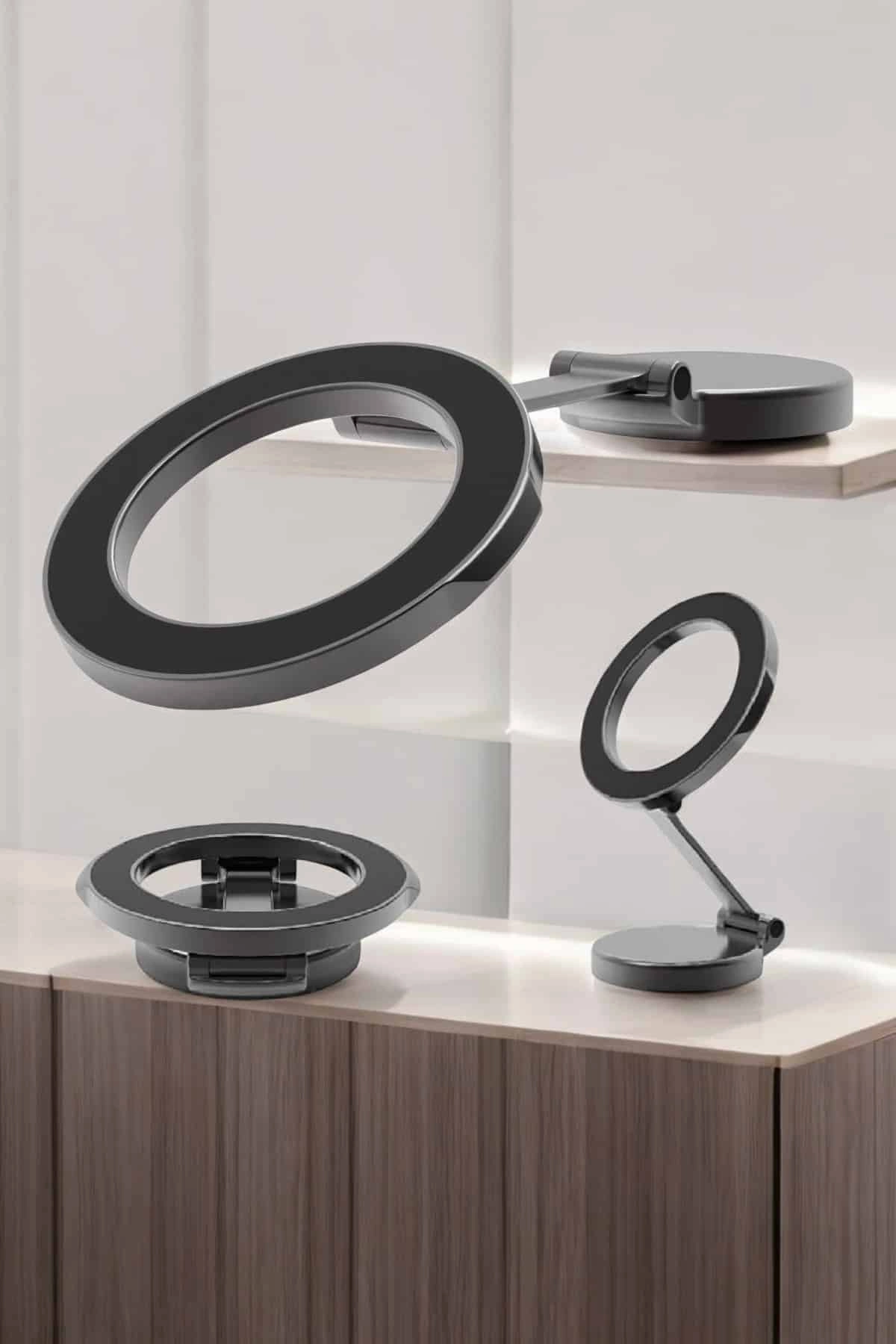 Yeni Nesil Araç İçi Mıknatıslı Telefon Tutacağı Tüm Telefonlara Uyumlu ( Lisinya )