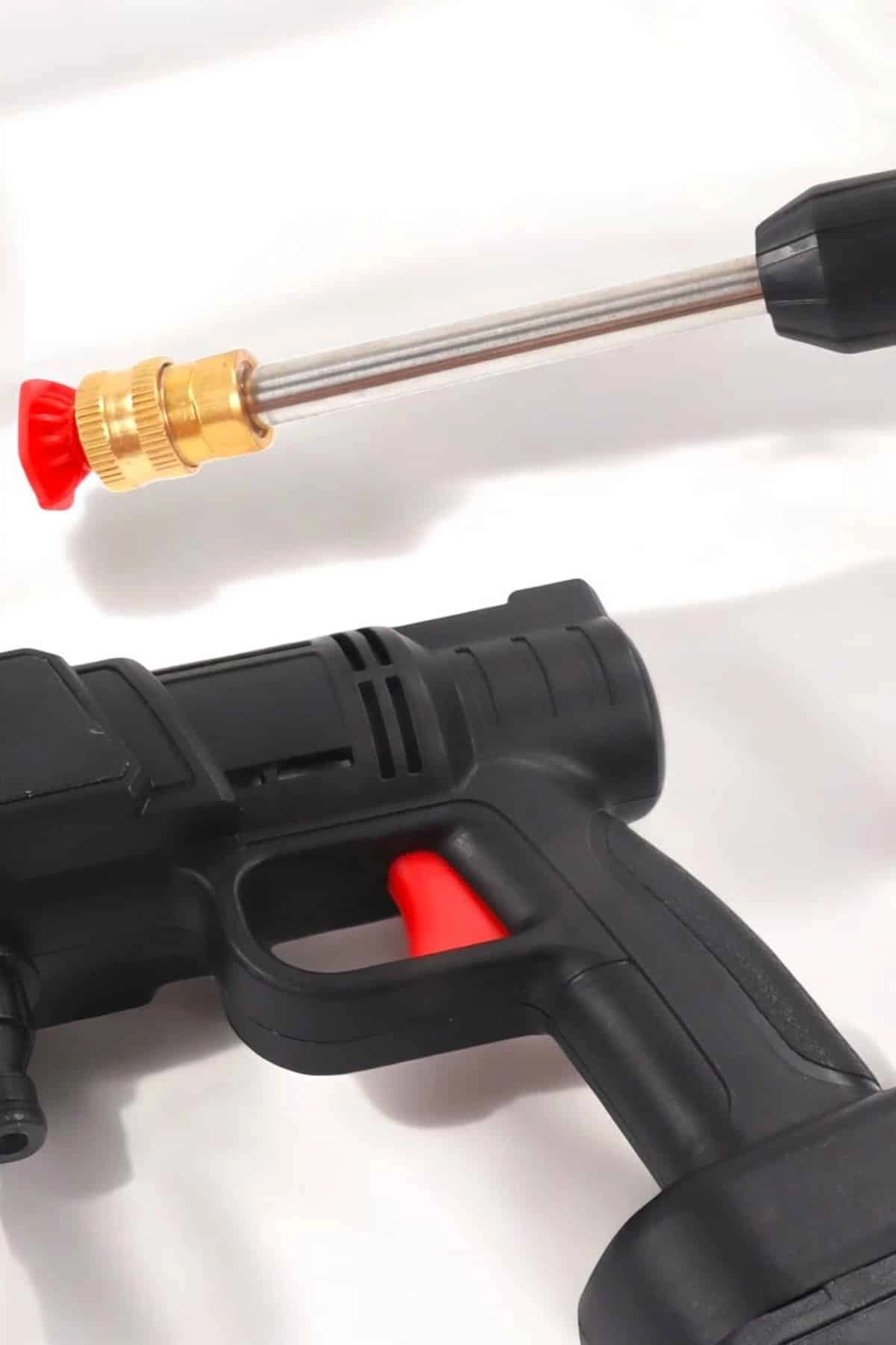 Yeni Nesil Araç Yıkama Şarjlı Tabancası Basınçlı Su Hazneli ( Lisinya )