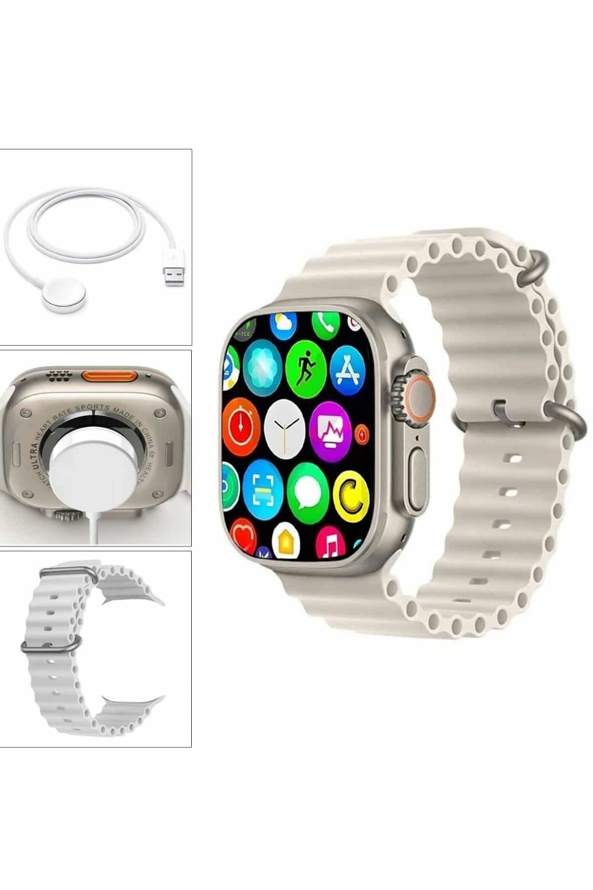 Yeni Nesil Bluetooth Bağlantılı Akıllı Saat Sosyal Medya Girişli Uyku Takibi ( Lisinya )