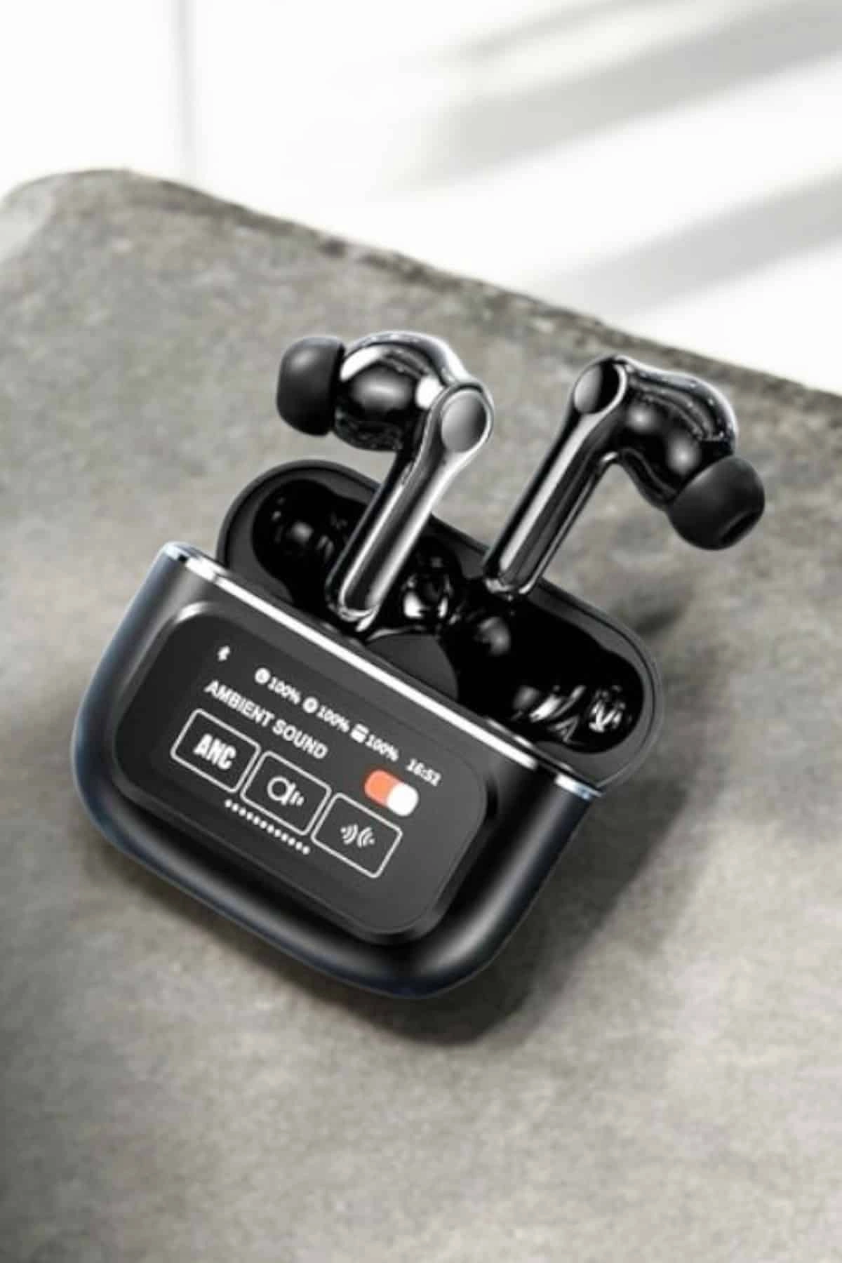 Yeni Nesil Bluetooth Kulaklık Ekranlı Yüksek Ses Kaliteli Uzun Şarj Süreli ( Lisinya )