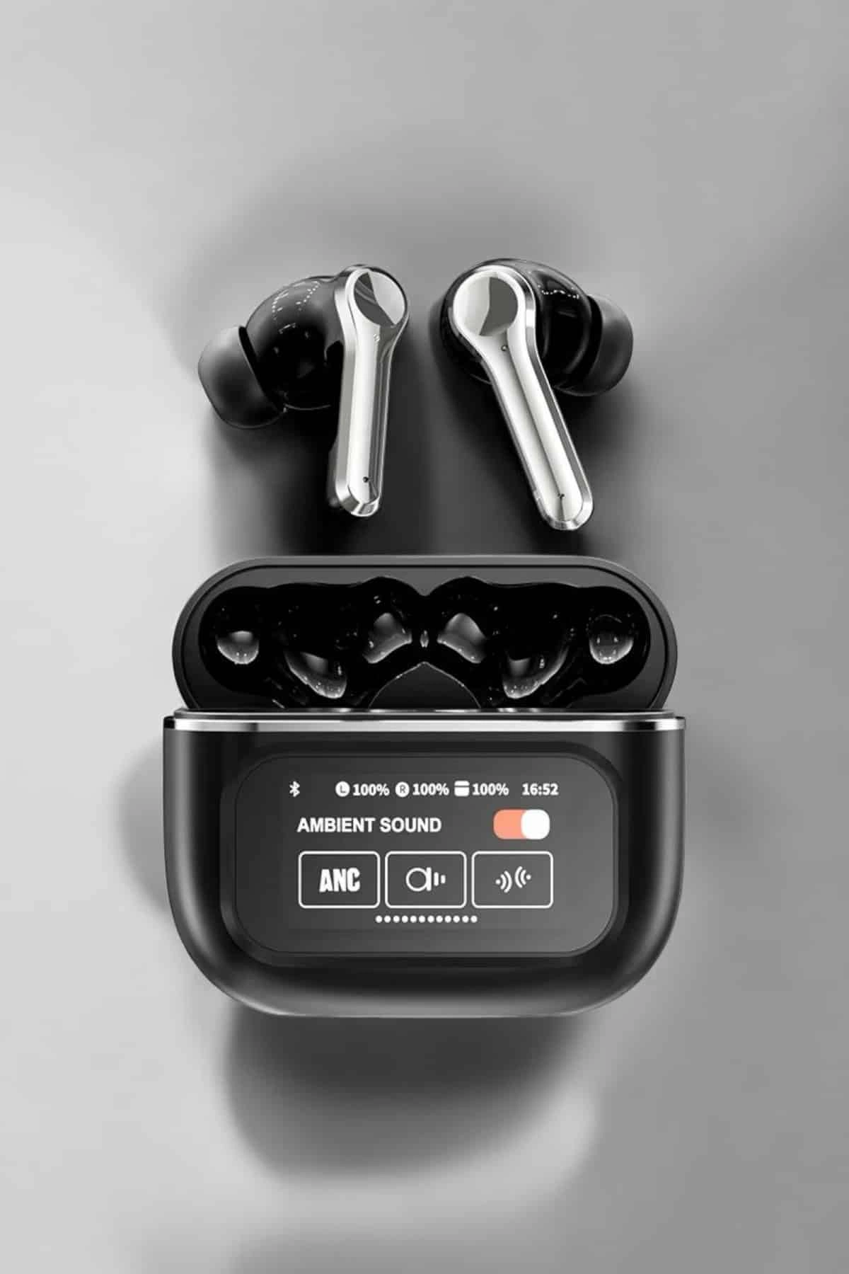 Yeni Nesil Bluetooth Kulaklık Ekranlı Yüksek Ses Kaliteli Uzun Şarj Süreli ( Lisinya )