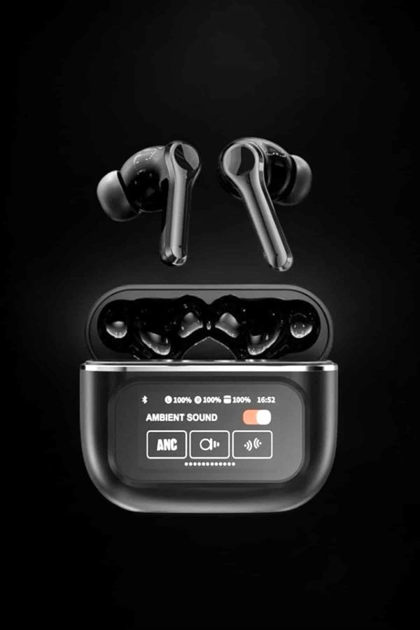 Yeni Nesil Bluetooth Kulaklık Ekranlı Yüksek Ses Kaliteli Uzun Şarj Süreli ( Lisinya )