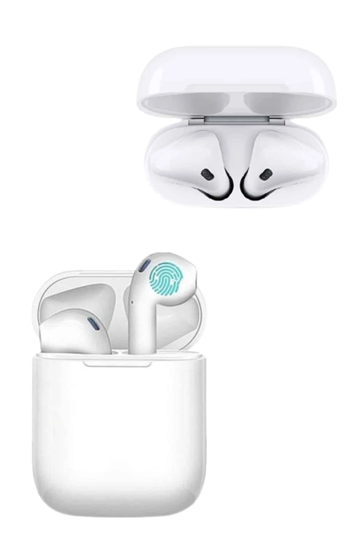 Yeni Nesil Çift Mikrofonlu Dokunmatik Kablosuz Bluetooth Kulaklık ( Lisinya )