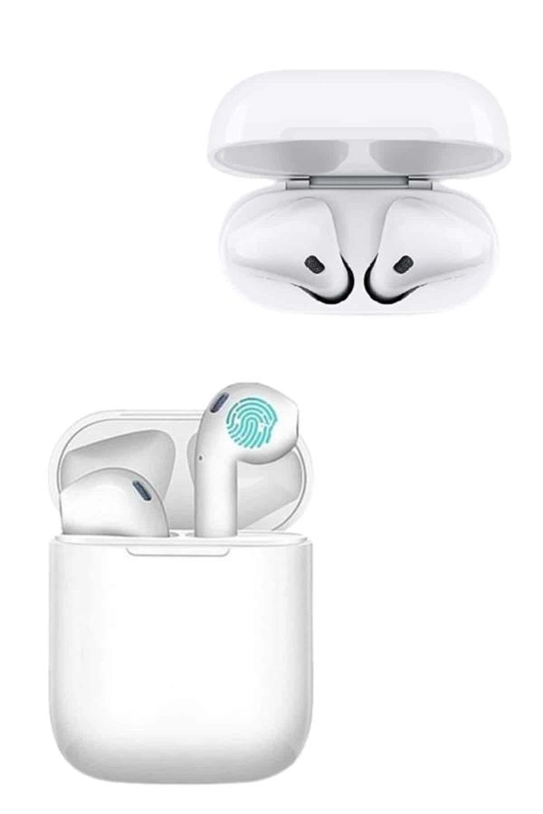 Yeni Nesil Çift Mikrofonlu Dokunmatik Kablosuz Bluetooth Kulaklık ( Lisinya )