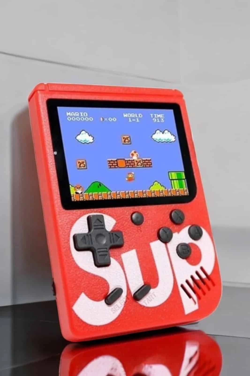 Yeni Nesil Çocuklara Özel Sup 400 Oyunlu Mini El Konsolu ( Lisinya )