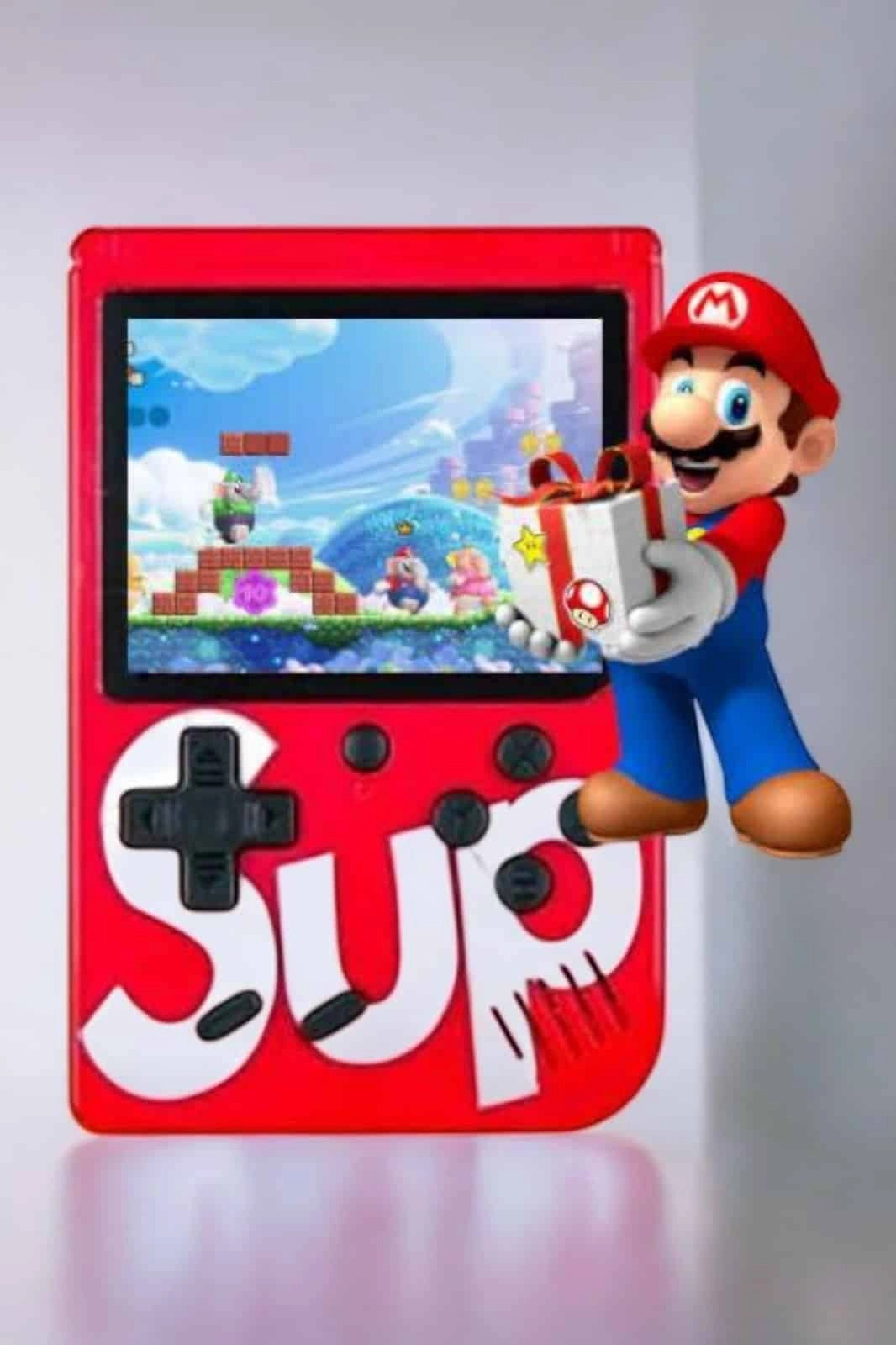 Yeni Nesil Çocuklara Özel Sup 400 Oyunlu Mini El Konsolu ( Lisinya )