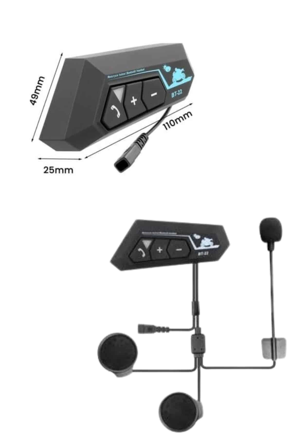 Yeni Nesil Dinleme Ve Konuşma Özellikli Intercom Kask Kulaklığı 5.0 Bluetooth ( Lisinya )