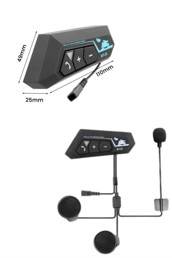 Yeni Nesil Dinleme Ve Konuşma Özellikli Intercom Kask Kulaklığı 5.0 Bluetooth ( Lisinya )