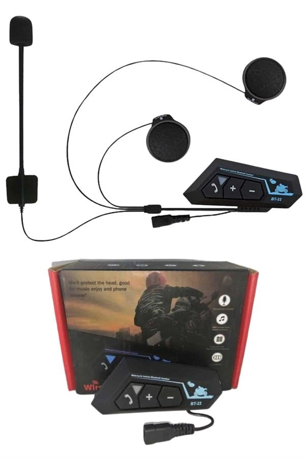 Yeni Nesil Dinleme Ve Konuşma Özellikli Intercom Kask Kulaklığı 5.0 Bluetooth ( Lisinya )