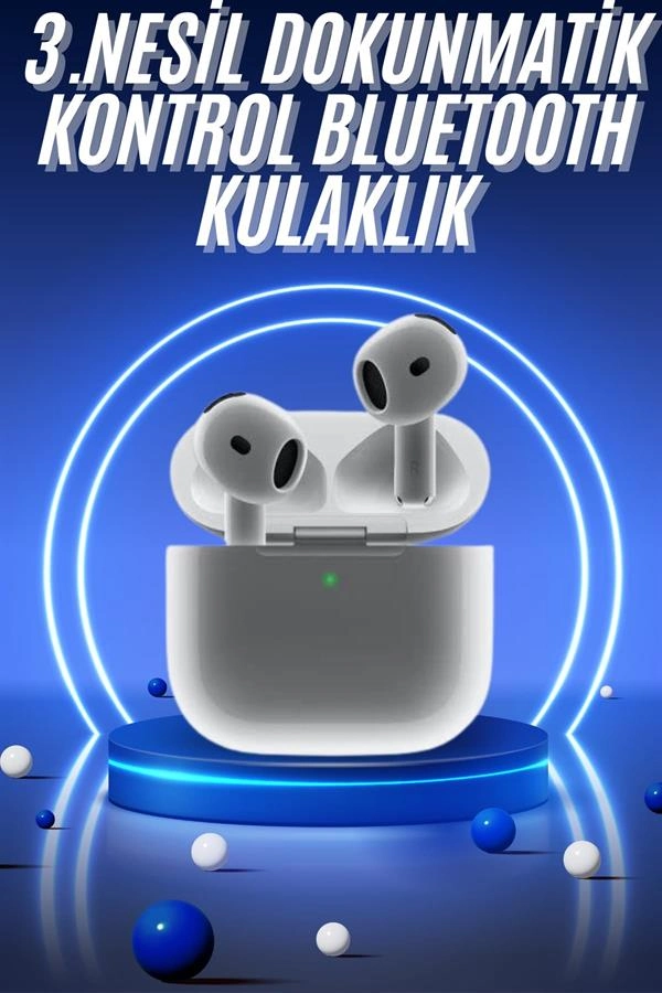 Yeni Nesil Kulak İçi Bluetooth Kulaklık Kablosuz Sesli Asistan ( Lisinya )