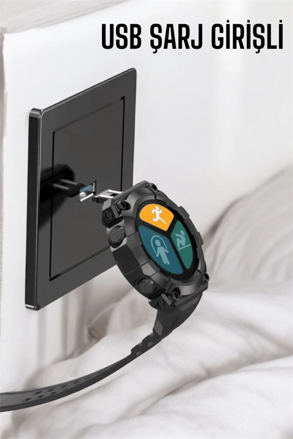 Yeni Nesil Pro Akıllı Saat Sağlık Ve Spor Takibi Yapabilen ( Lisinya )