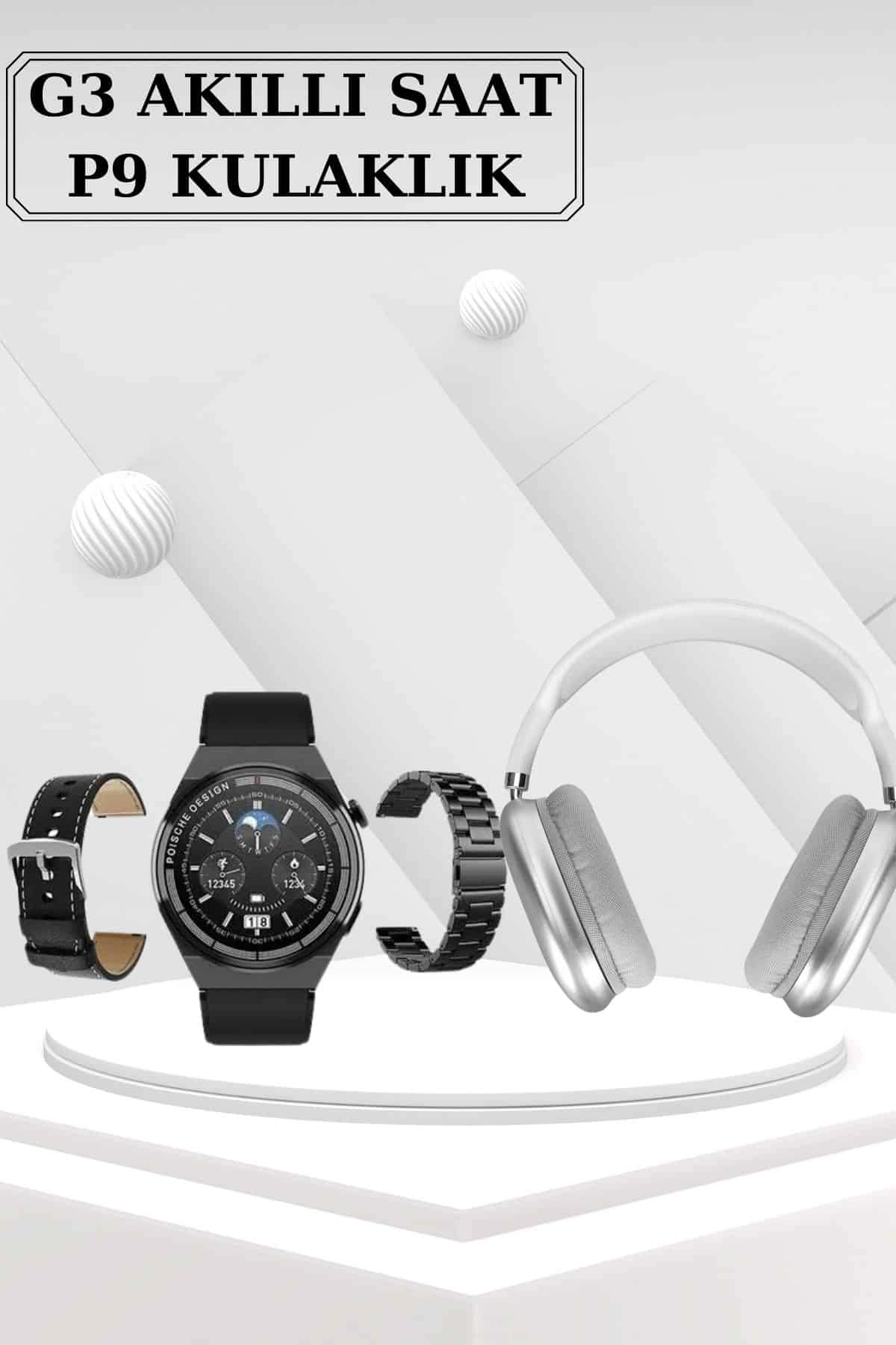 Yeni Nesil Sesli Görüşme Akıllı Saat Ve Powerbank Çoklu Şarj Girişli Bluetooth Kulaklık Nabız Ölçer ( Lisinya )