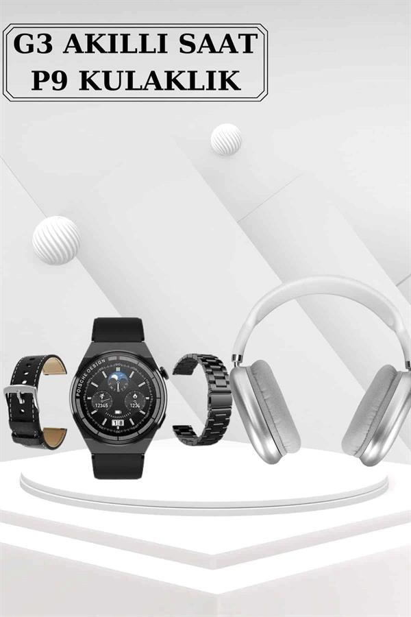Yeni Nesil Sesli Görüşme Akıllı Saat Ve Powerbank Çoklu Şarj Girişli Bluetooth Kulaklık Nabız Ölçer ( Lisinya )
