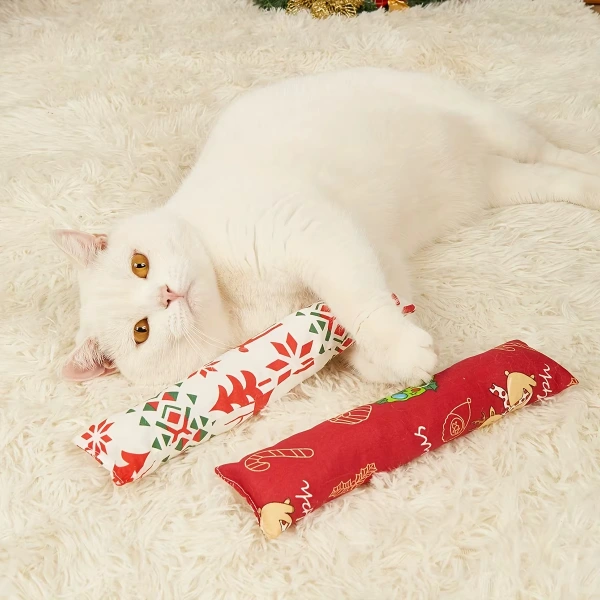 Yılbaşı Konseptli Hışırtılı Bez Kedi Oyuncağı ( Lisinya ) Yılbaşı Konseptli Hışırtılı Bez Kedi Oyuncağı ( Lisinya )