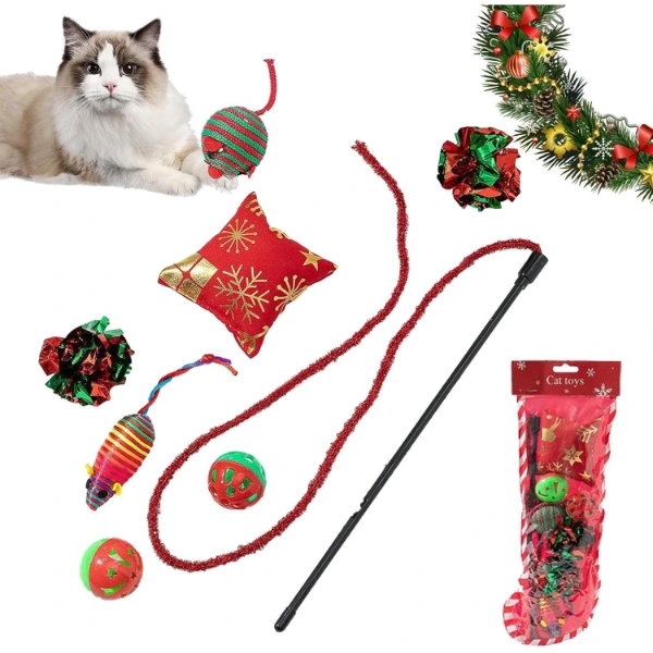 Yılbaşı Konseptli Kedi Oyuncak Seti ( Lisinya ) Yılbaşı Konseptli Kedi Oyuncak Seti ( Lisinya )