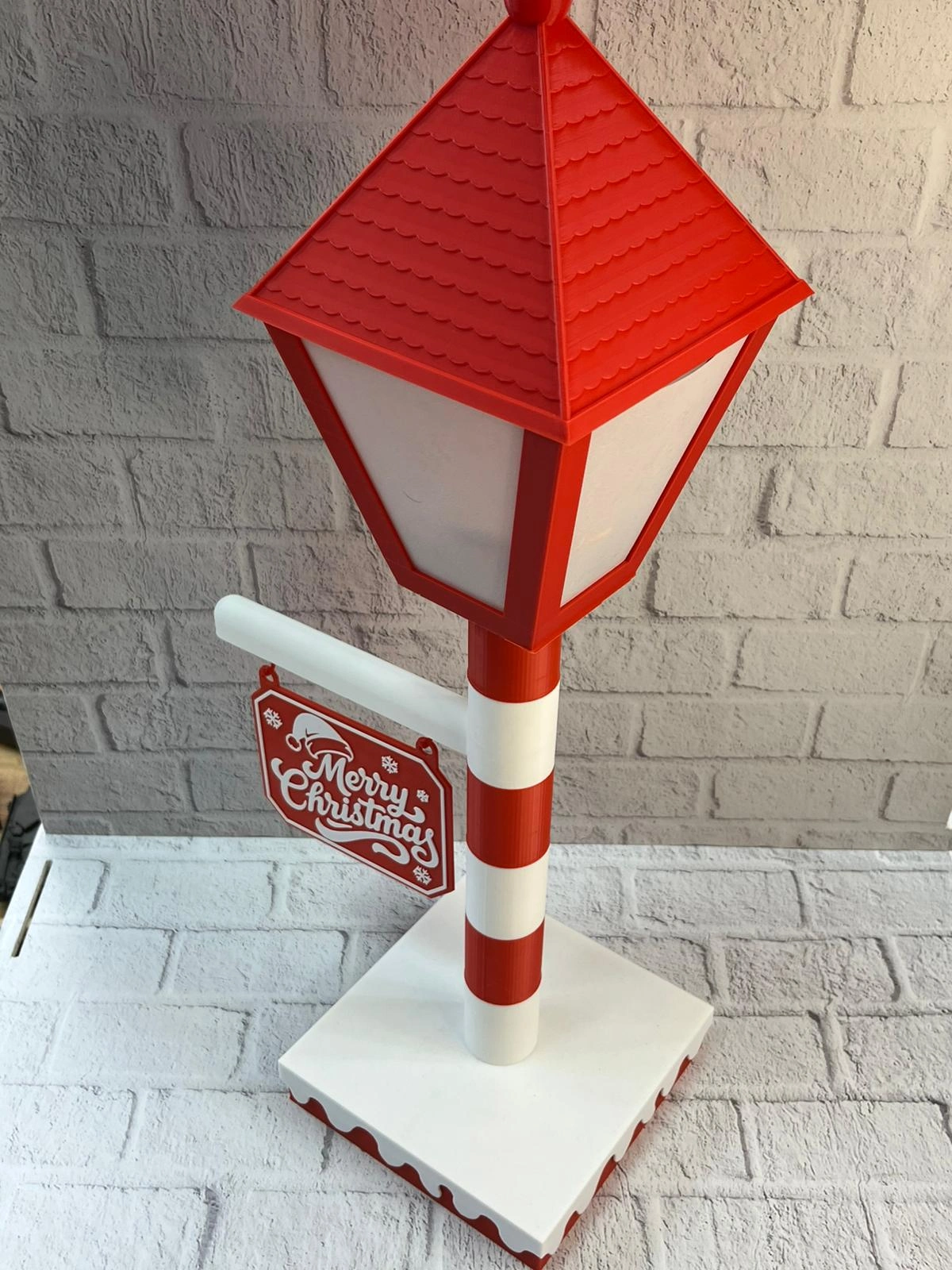 Yılbaşı Tabelalı Dekoratif Lamba Merry Christmas Işıklı Tasarım ( Lisinya )