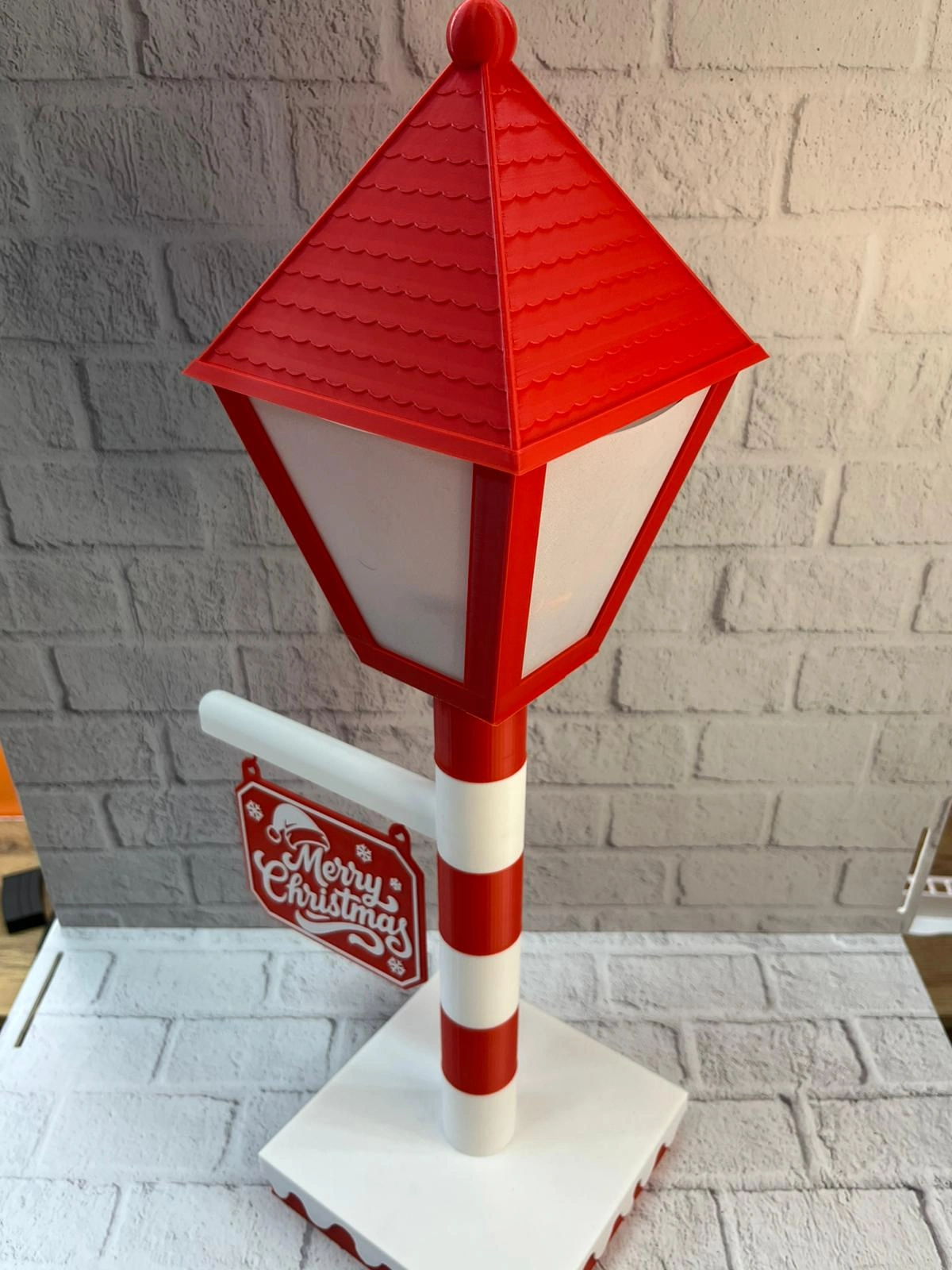 Yılbaşı Tabelalı Dekoratif Lamba Merry Christmas Işıklı Tasarım ( Lisinya )