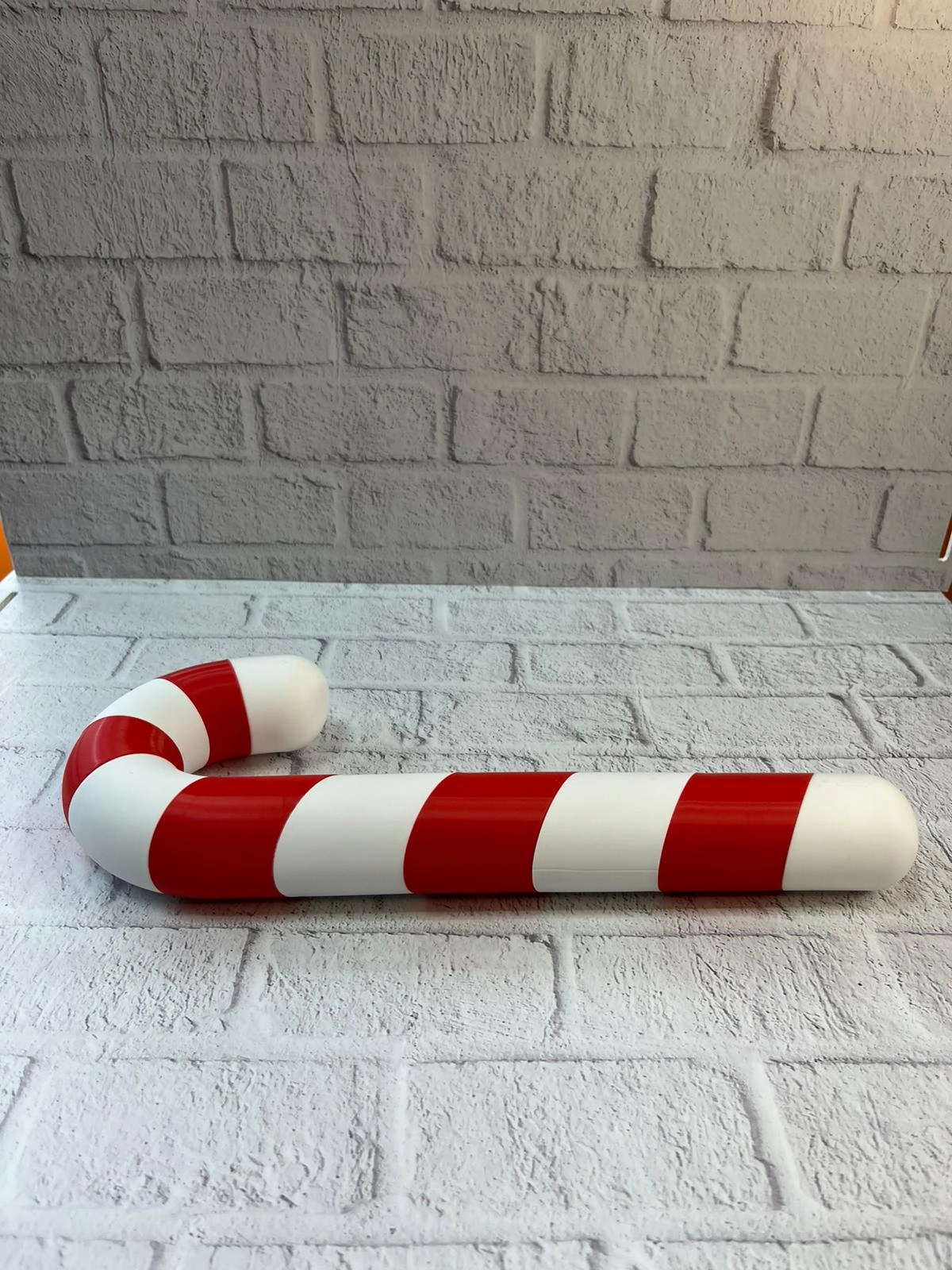 Yılbaşı Temalı Dekoratif Şeker Biblo Sıcak Salon Aksesuarı 13x34 Cm ( Lisinya )