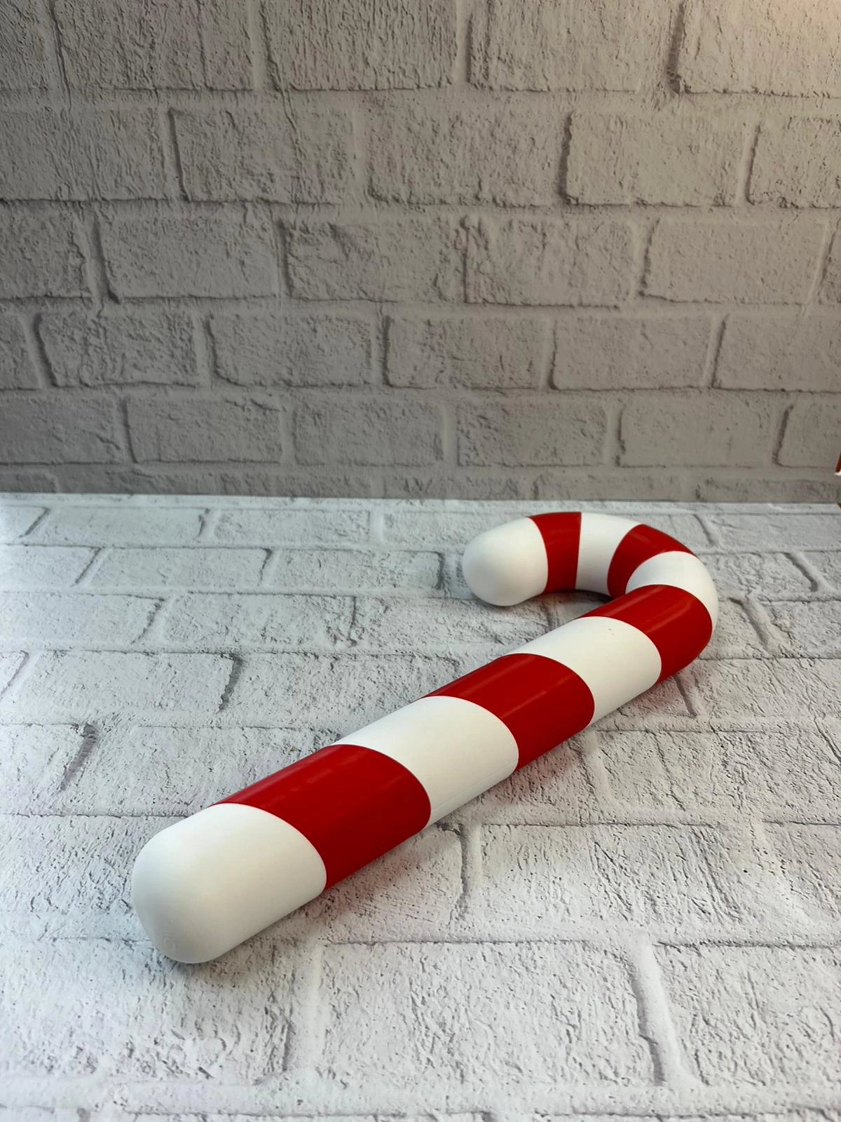 Yılbaşı Temalı Dekoratif Şeker Biblo Sıcak Salon Aksesuarı 13x34 Cm ( Lisinya )